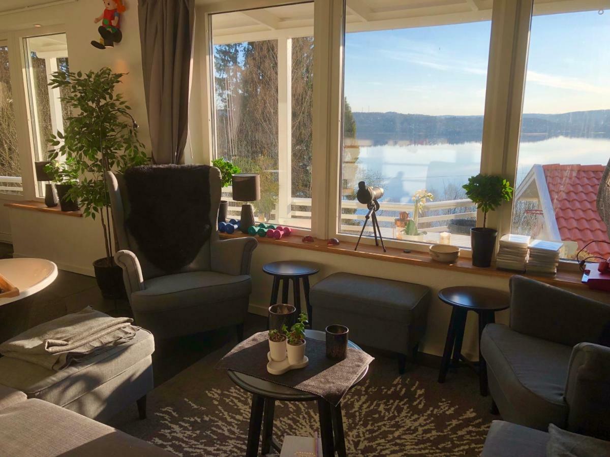 Lovely Studio Apartment Seaview & Private Sauna Lerum Exterior foto