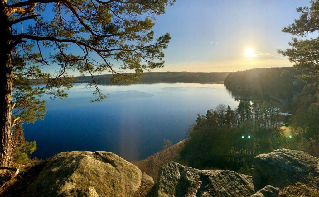 Lovely Studio Apartment Seaview & Private Sauna Lerum Exterior foto